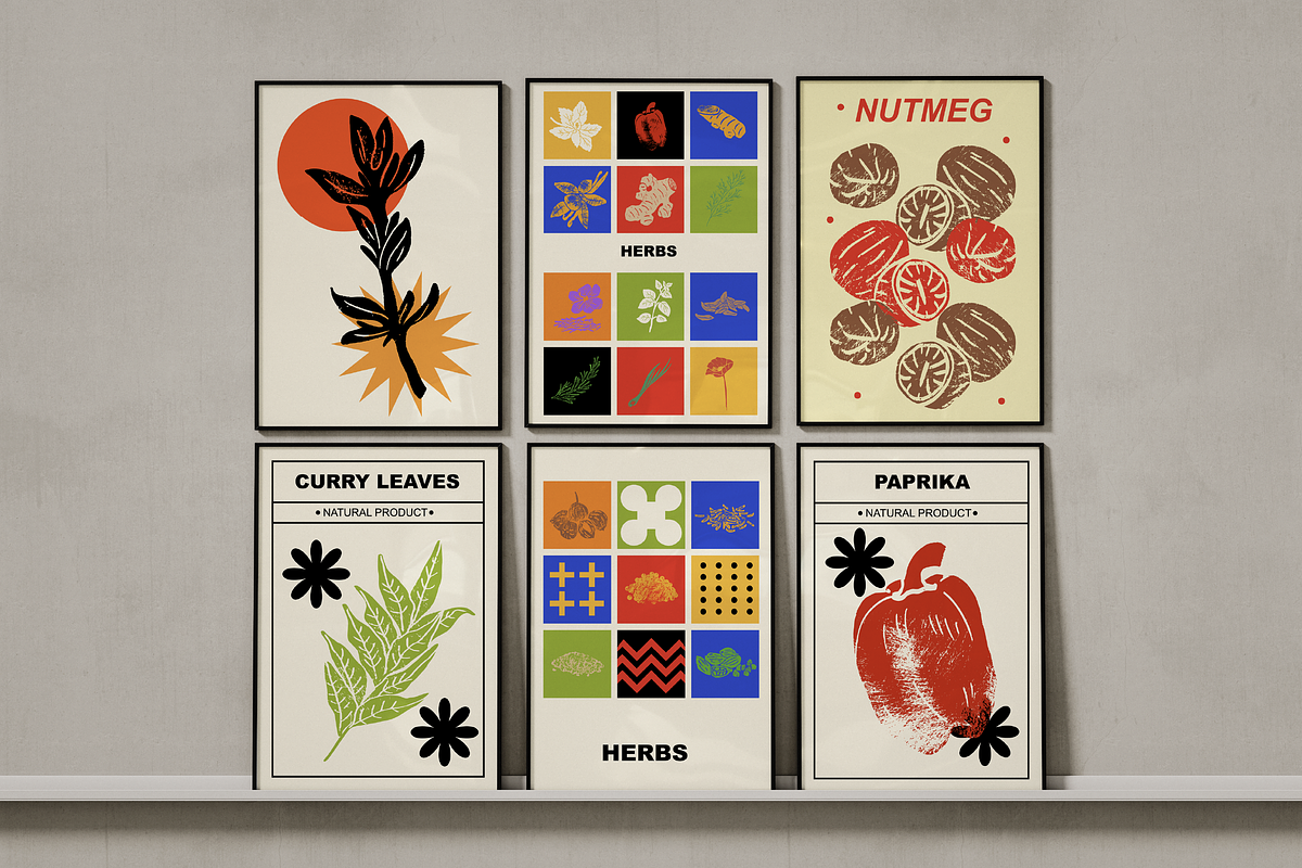 Herbs Illustrations, a Healthcare Illustration by Zhuna (Photo 9 of 10)