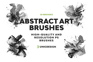 Abstract Art Photoshop Brushes