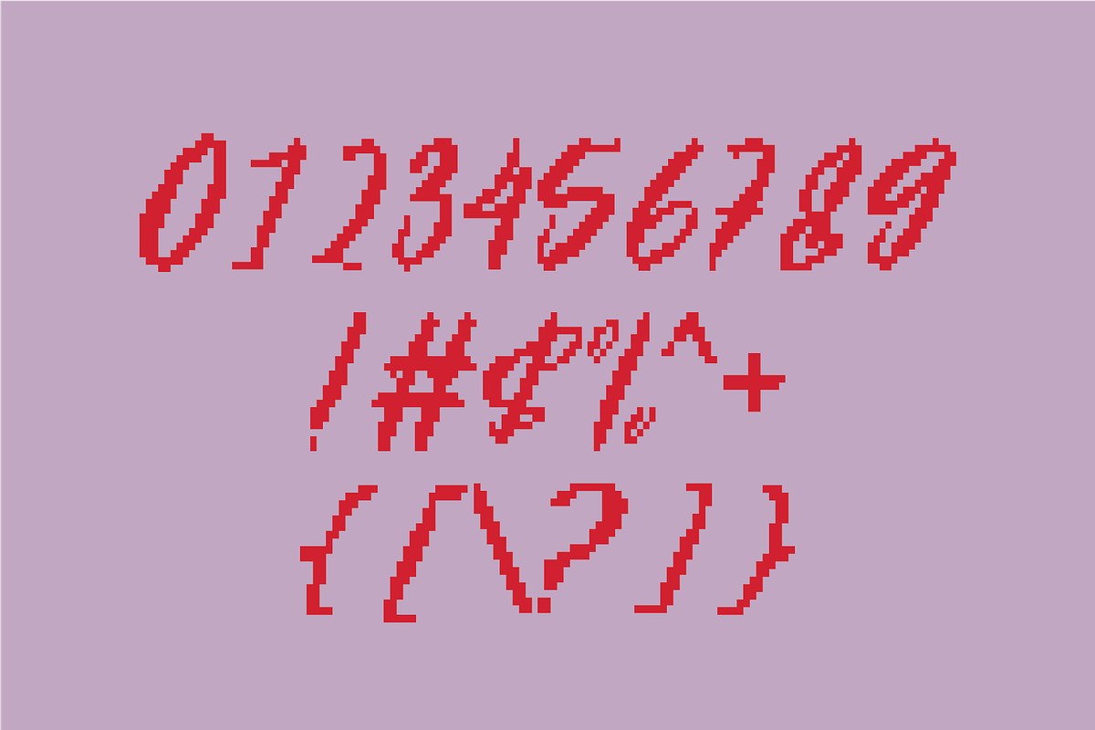 Vostriya | A Embroidery Script Font, a Handwritten Font by Berdansabersama (Photo 4 of 9)