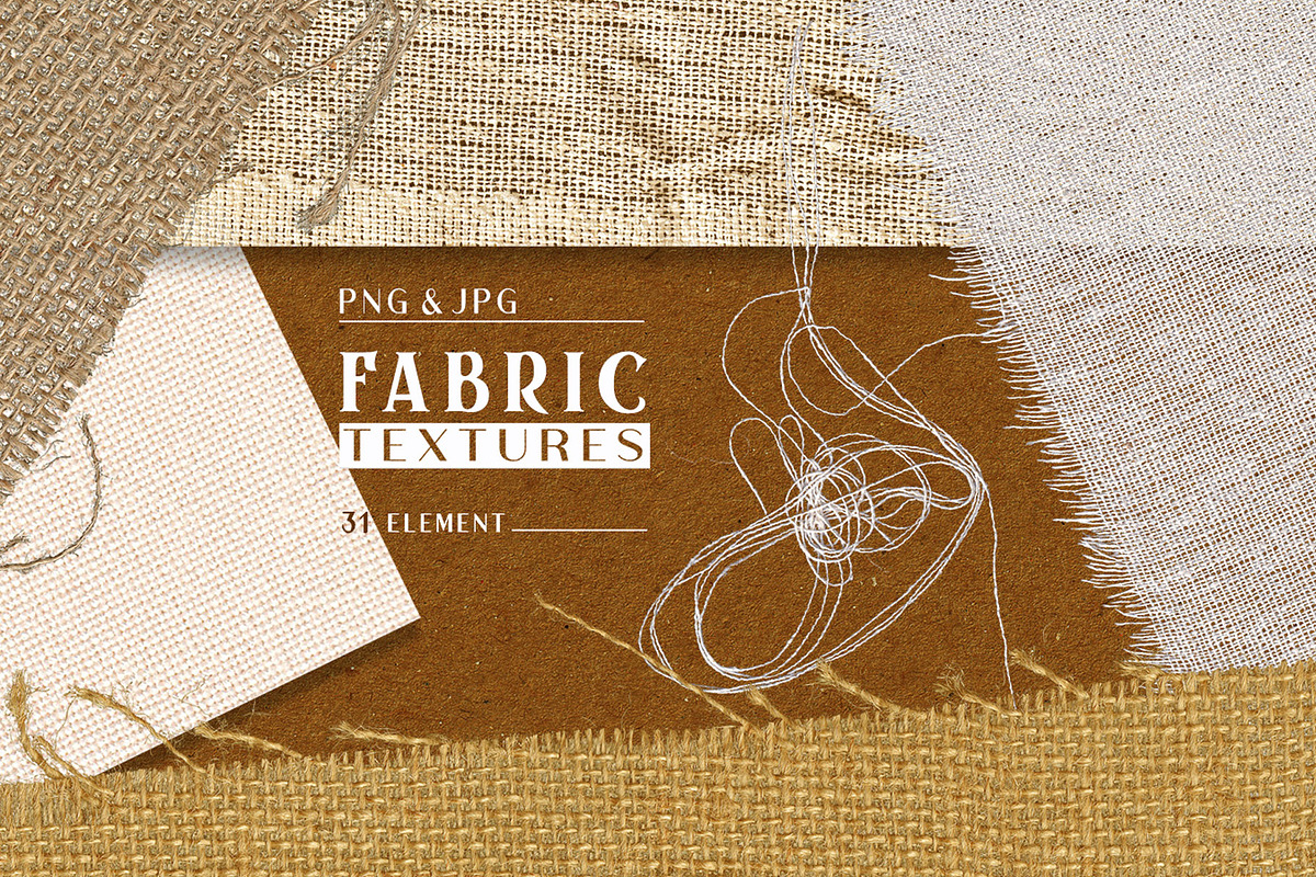 Fabric Textures Background, a Texture Graphic by Suna Kosem (Photo 1 of 8)