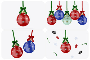 Christmas Ball Mockups, a Mockup by Mockups Planet