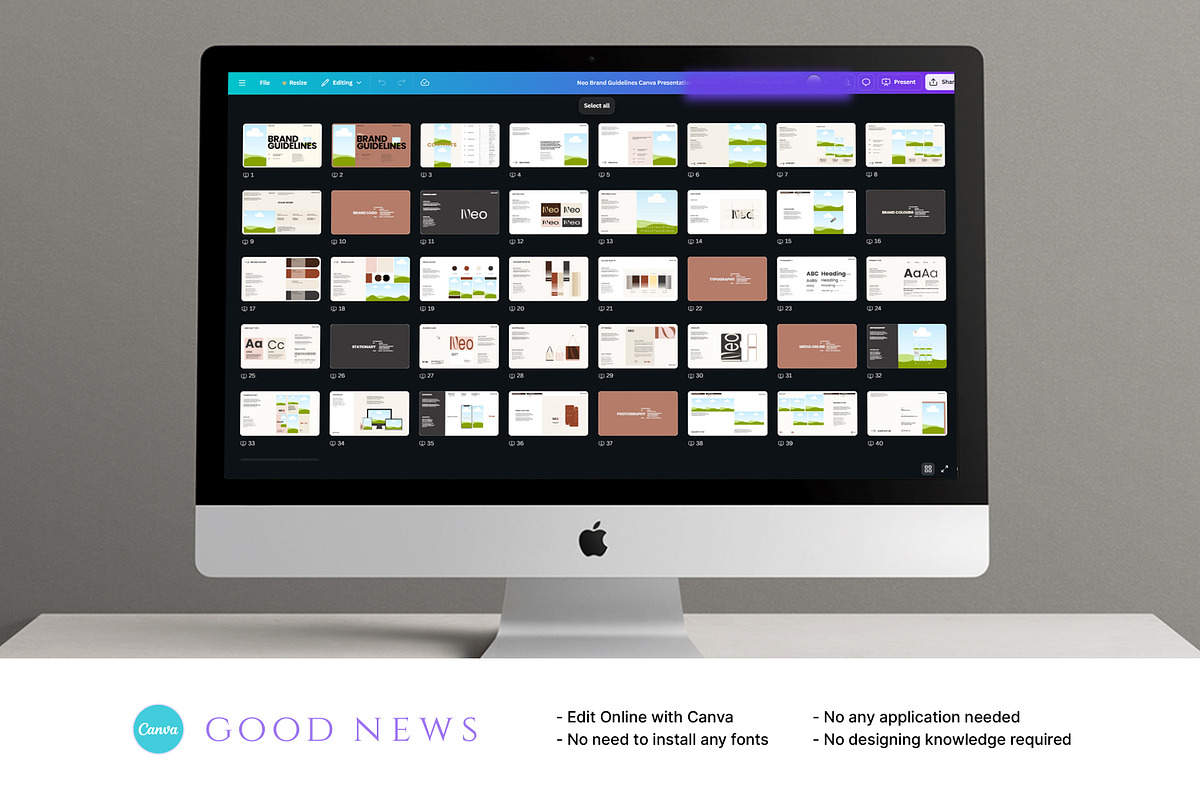 NEO | Brand Guidelines, a Presentation Template by Studio Industry (Photo 8 of 10)