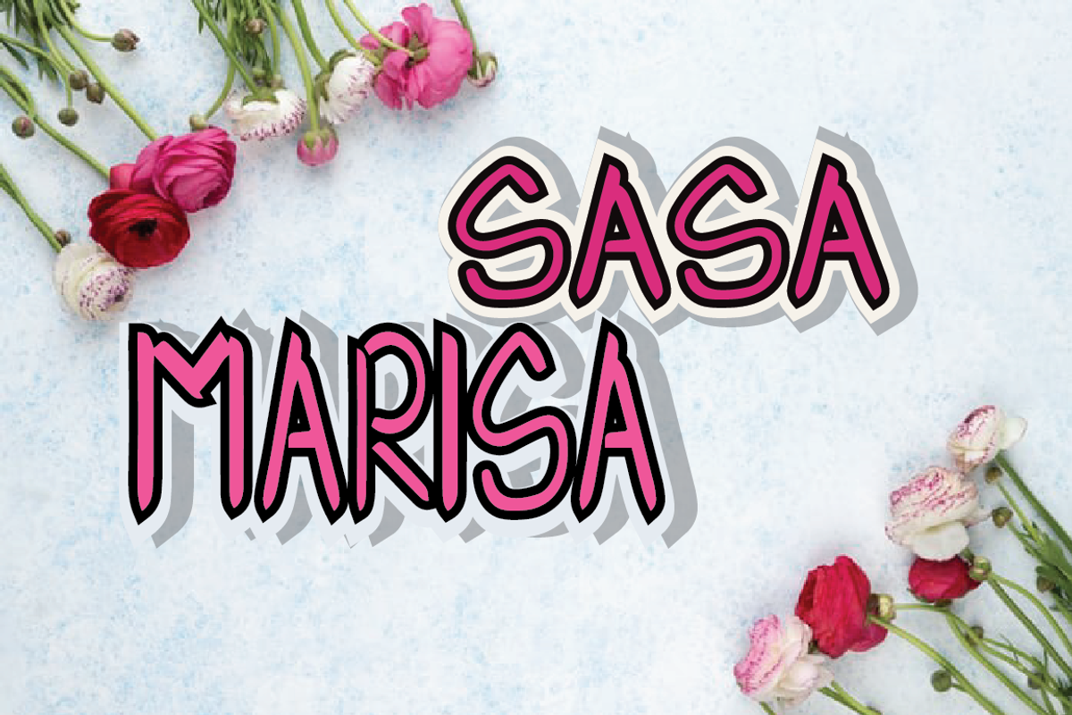 sasamarrisa, a Font by Wana Studio (Photo 3 of 7)