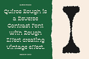 Quiros Rough, a Serif Font by Craft Supply Co. (Thumbnail 5 of 8)
