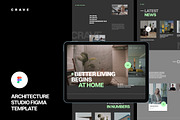 Architectural Design Figma Template, an UI Kit Template by neuwebz (Thumbnail 1 of 5)