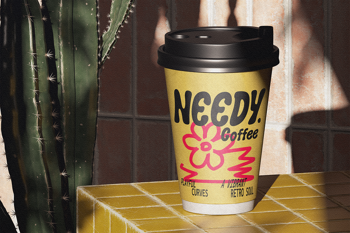 CandyPaint - Retro Groovy Font, a Sans Serif Font by Typeparties (Photo 6 of 9)