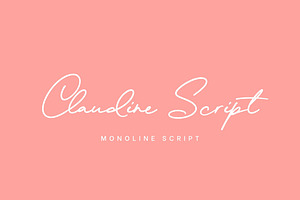 Claudine Script
