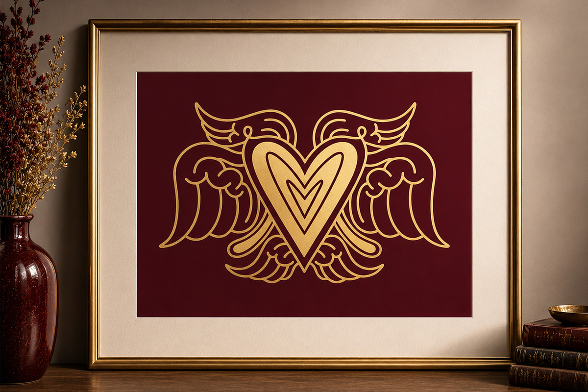 Ornamental Heart Hand Drawn, a Decorative Illustration by Tekuni (Photo 10 of 13)