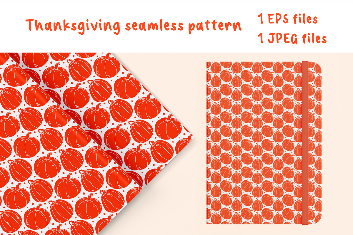 Thanksgiving cute pumpkin printables, a Seasonal Illustration by Irina Avdeeva (Photo 4 of 5)
