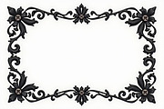 Decorative Frame Vector Bundle, an Illustration by yasushie (Thumbnail 3 of 9)