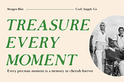 Morgen Blur, a Serif Font by Craft Supply Co. (Thumbnail 3 of 8)