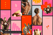 Blossoming Shapes - Florals Set, a Decorative Illustration by line & plane (Thumbnail 5 of 11)