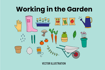 Working in the Garden