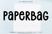 Paperbag, a Script Font by InermediaSTUDIO (Thumbnail 1 of 8)