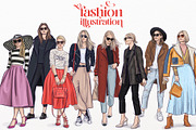 Fashion VECTOR illustrations, a Person Illustration by Natalka Dmitrova art (Thumbnail 1 of 12)