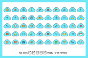 Cloud and User Interface Icons Set, an Icon by Designfour (Thumbnail 2 of 6)