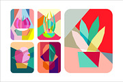 Stickers & pins Succulents, an Illustration by Onceli*art (Thumbnail 4 of 5)