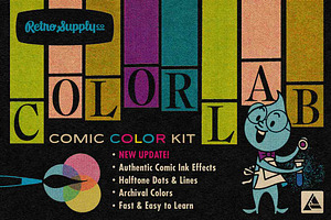 ColorLab Affinity Vintage Comic Kit