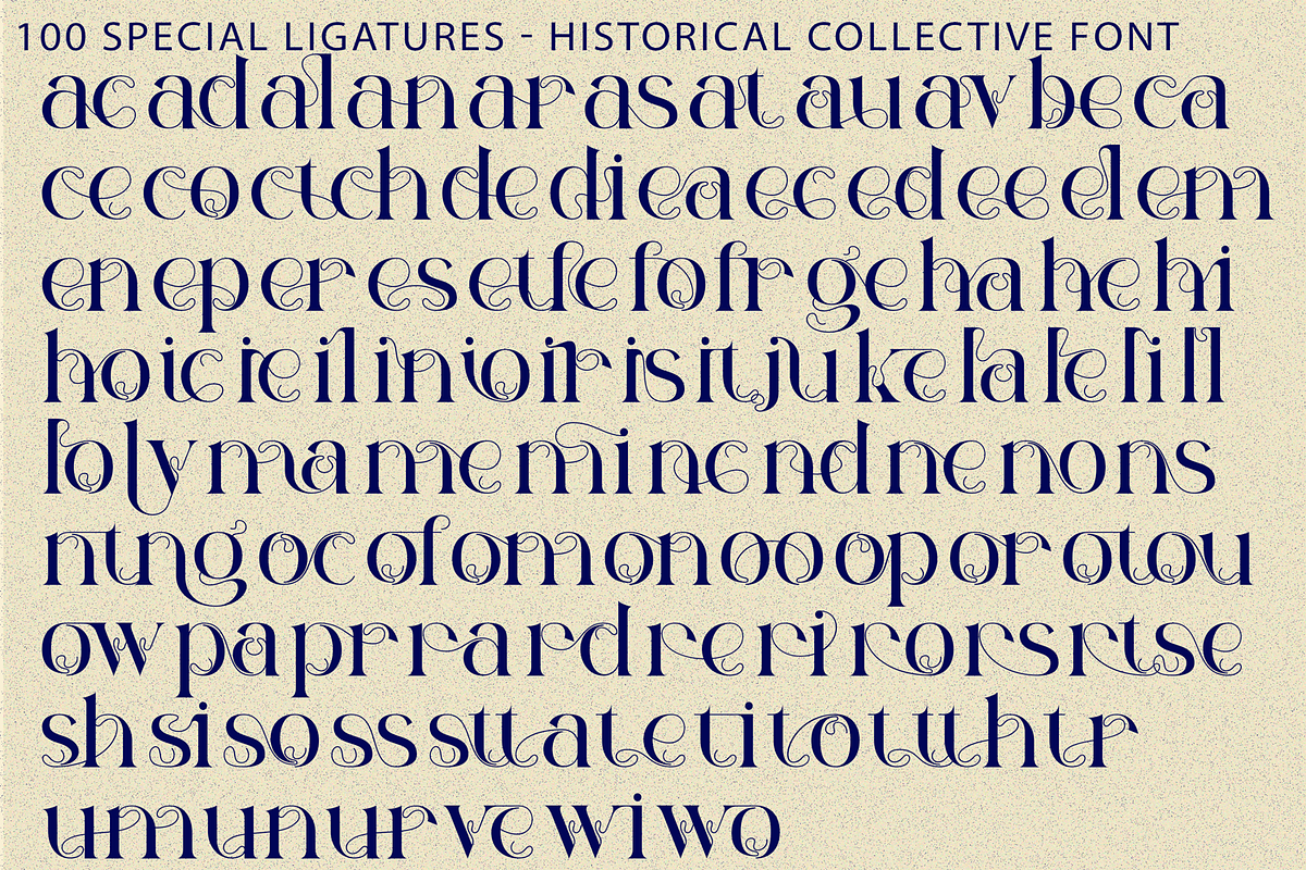 Historical Collective Font, a Serif Font by 177Studio (Photo 8 of 8)