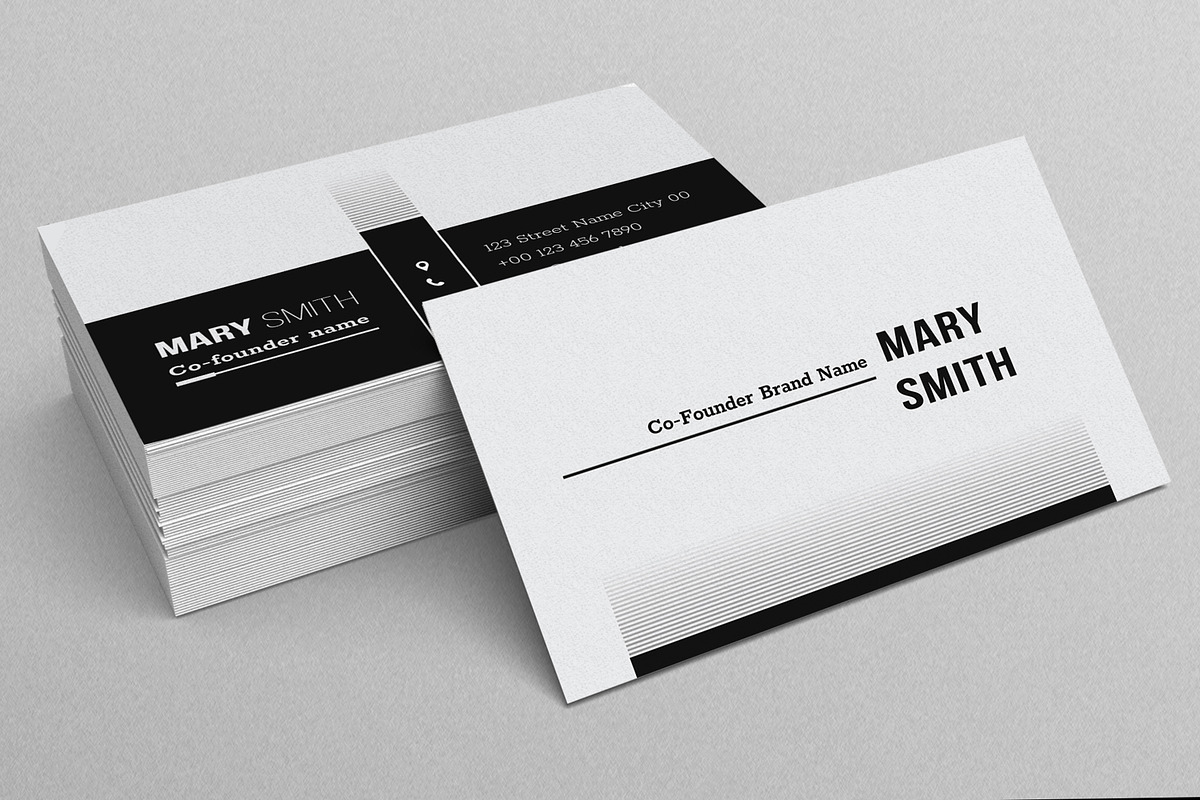 Business Card Template, a Business Card Template by MightyDesign (Photo 3 of 4)