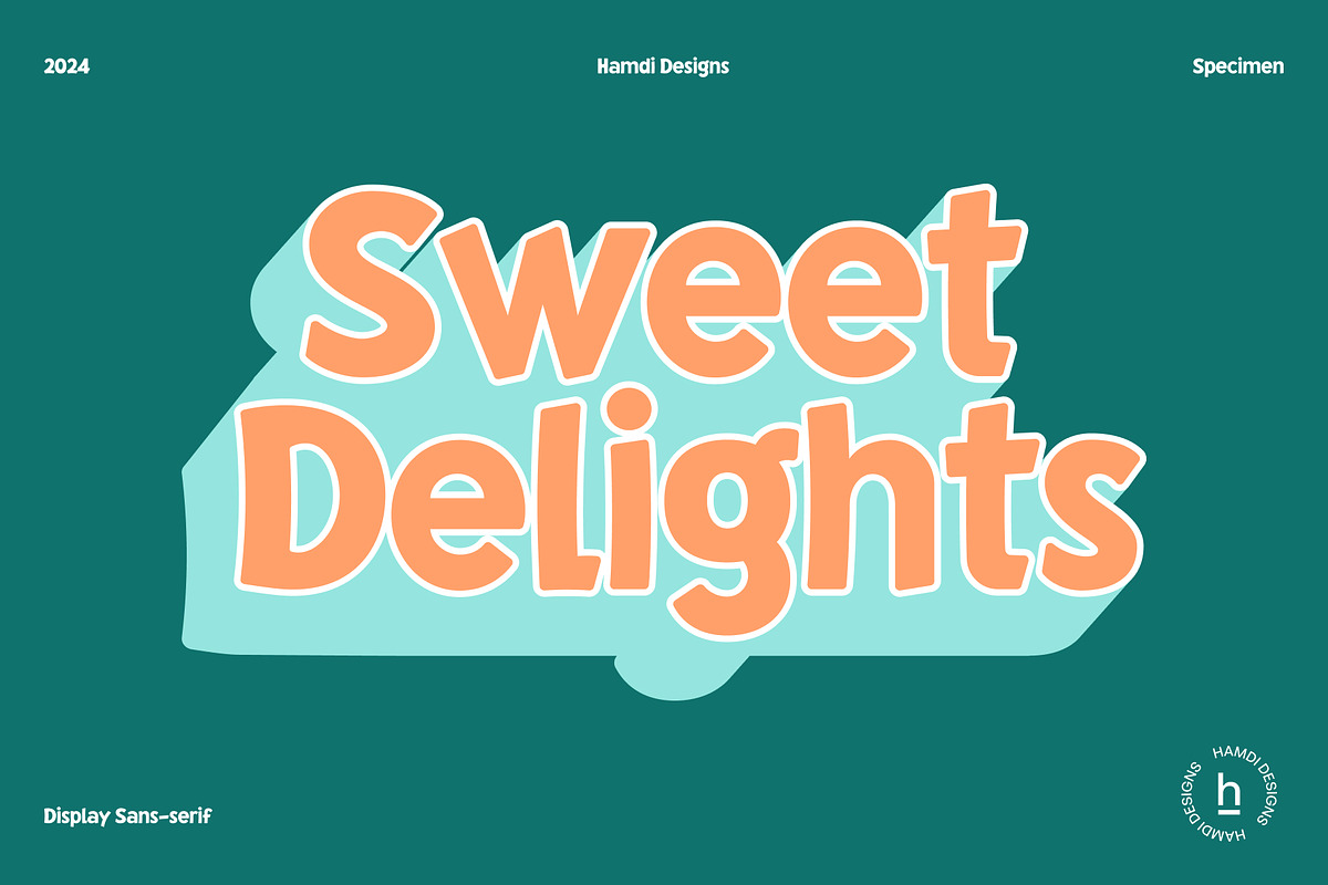 HD Pura - Fun Display Font, a Sans Serif Font by Hamdi Designs (Photo 9 of 11)