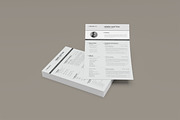 Clean and Simple Resume CV Template, a Resume Template by Studio Temply (Thumbnail 4 of 6)