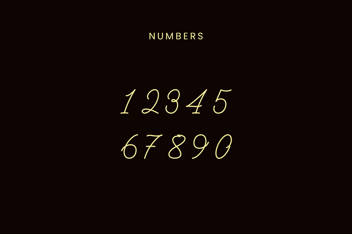 Glanbois - Monoline Script Font, a Script Font by Favo Write (Photo 11 of 12)