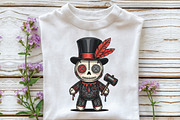 Halloween Gothic Voodoo Doll PNG, an Illustration by CraftArtStudio (Thumbnail 2 of 4)