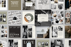 Vintage Social Media Templates