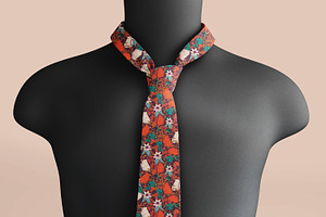 Dye Sublimation Necktie Mockup Tie