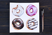 Sweet Dreams. Watercolor Sweets, a Food Illustration by Olga Olmix (Thumbnail 12 of 12)