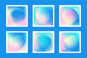 HOLO 5 - Pastel Gradient Sphere