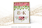 Watercolor Pack: Cerise Romance, a Texture Illustration by Design Resource Hub (Thumbnail 6 of 11)