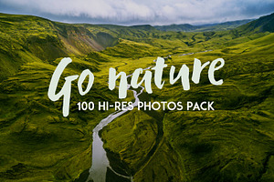 Go Nature - 100 photos pack