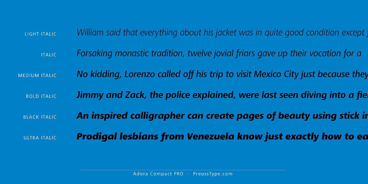 Adora PRO, a Sans Serif Font by preussTYPE (Photo 16 of 40)