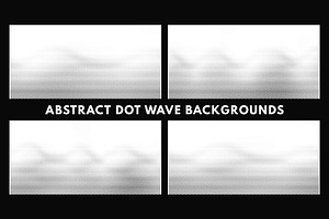 Abstract Dot Wave Backgrounds Vol. 2