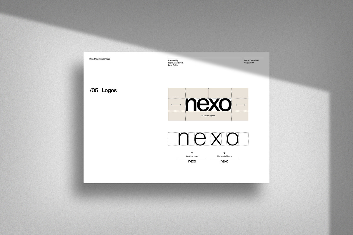 Brand Guideline Templates - CANVA, a Branding & Logo Template by evgenystudio (Photo 15 of 17)