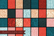 28 Hand Drawn patterns with mesh., a Pattern Graphic by redstudio (Thumbnail 2 of 4)