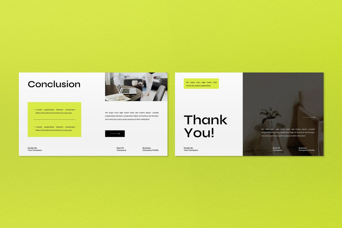 White Company Profile Google Slide, a Presentation Template by graphicook (Photo 7 of 8)