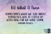 KG What A Time, a Script Font by Kimberly Geswein Fonts (Thumbnail 2 of 3)
