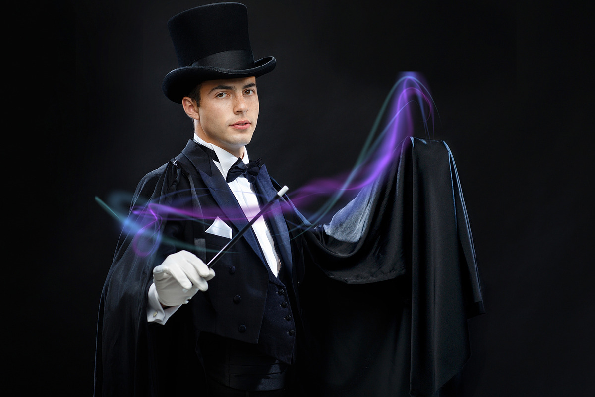 50 Magic Lines Photo Overlays