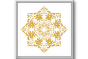 Damask Vector Oriental Pattern, a Decorative Illustration by FineArtStudio (Thumbnail 2 of 3)