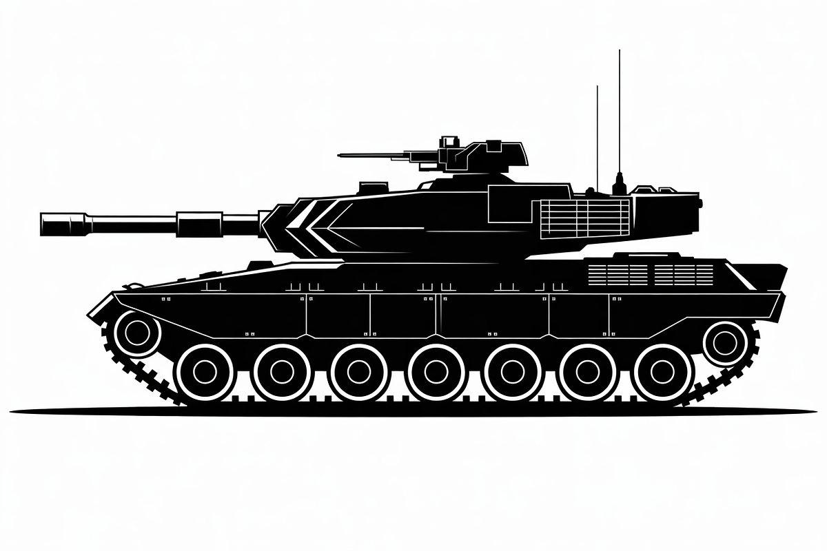 Tank Combat Fighting Vehicle, an Illustration by Amazin_art (Photo 11 of 11)
