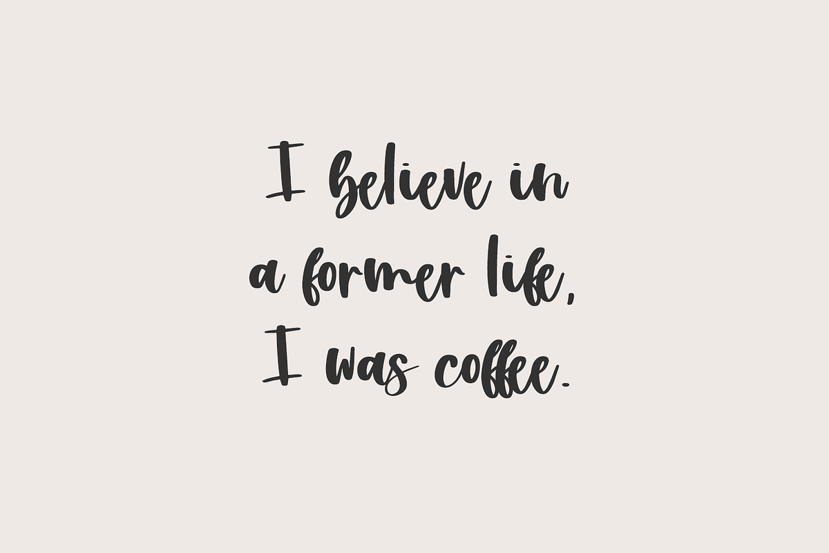 Inkerly Script, a Script Font by Beck McCormick (Photo 2 of 10)