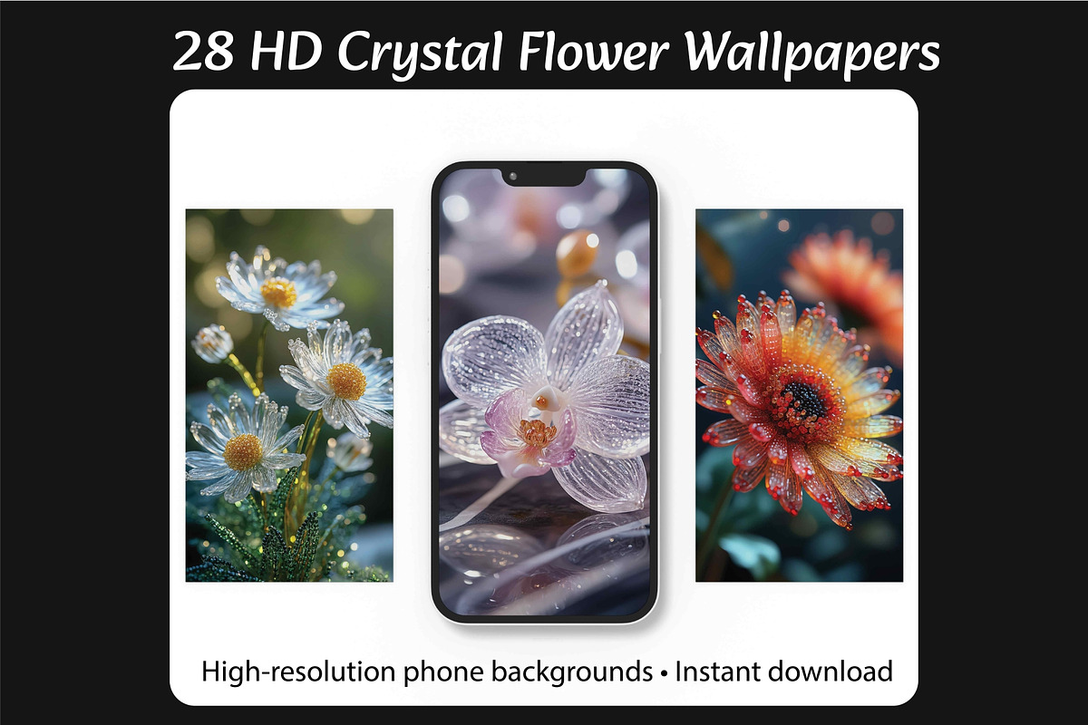 28 Crystal Flower Wallpapers, a Photo by GeoWander (Photo 1 of 5)
