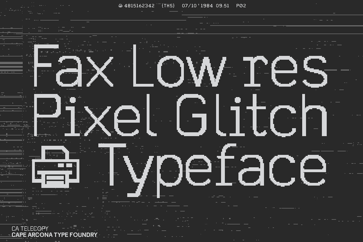 CA Telecopy A, a Sans Serif Font by Cape Arcona Type Foundry (Photo 2 of 15)