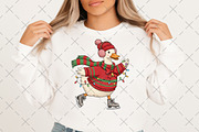Cute Christmas Goose Png, an Illustration by Craft Nest (Thumbnail 6 of 6)