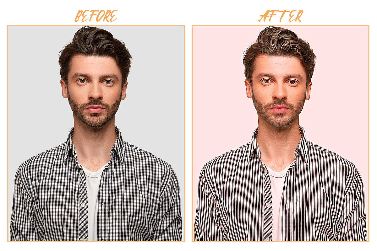 Smooth Painting Photoshop Action, an Action Add-On by CraftingStudio (Photo 5 of 5)
