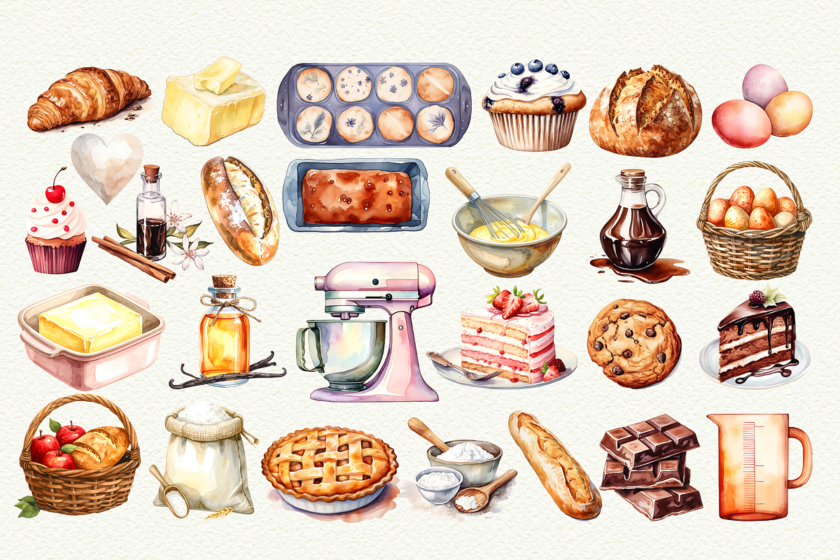Cute Cottage Baking, an Object Graphic by Anna Design Studio (Photo 3 of 10)