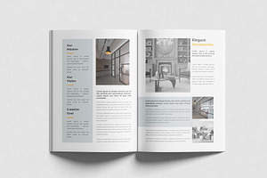 Bi Fold Brochure Template Layout